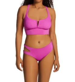 Sanctuary Sandbar Solids Cutout Midster Swim Bottom SS21510 -Freya Fashion Shop sanctuary san01 ss21510 cs2