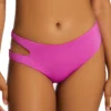 Sanctuary Sandbar Solids Cutout Midster Swim Bottom SS21510