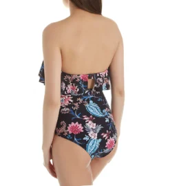 Seafolly Winter Garden C/D Cup Bandeau One Piece Swimsuit 10824WG -Freya Fashion Shop seafolly seaf01 10824wg bs