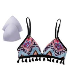 Seafolly Sahara Nights Tassel Trim Bralette Swim Top 30727SN -Freya Fashion Shop seafolly seaf01 30727sn cs5