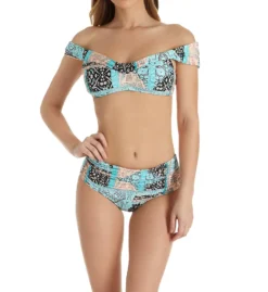 Seafolly Moroccan Moon Off The Shoulder Bikini Swim Top 30953MM -Freya Fashion Shop seafolly seaf01 30953mm cs2