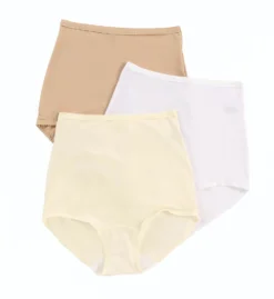 Shadowline Spandex Classics Brief Panty - 3 Pack 17005pk -Freya Fashion Shop shadowline shdw01 17005pk cs1