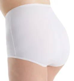 Shadowline Plus Size Nylon Classics Full Brief Panty 17017P -Freya Fashion Shop shadowline shdw01 17017p bs
