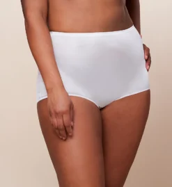 Shadowline Plus Size Hidden Elastic Nylon Classic Brief Panty 17032P -Freya Fashion Shop shadowline shdw01 17032p cs1