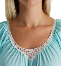 Shadowline Cameo Nylon Tricot Short Sleeve Long Gown 32123 -Freya Fashion Shop shadowline shdw01 32123 cs1