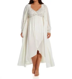 Shadowline Silhouette Nylon Tricot Hi-Low Gown 35737 -Freya Fashion Shop shadowline shdw01 35737 cs5