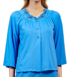 Shadowline Petals Nylon Tricot Bed Jacket 75280