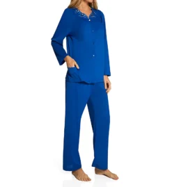 Shadowline Petals Long Sleeve Pajama Set 76283