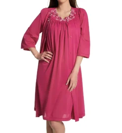 Shadowline Petals Embroidered Yoke Coat 77280 -Freya Fashion Shop shadowline shdw01 77280 cs4