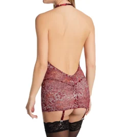 Shirley Of Hollywood Embroidered Chemise And G-string Set 25829 -Freya Fashion Shop shirley of hollywood shir01 25829 bs
