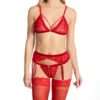 Shirley Of Hollywood Three Piece Set With Bra Garter Belt And G-String 31520 -Freya Fashion Shop shirley of hollywood shir01 31520 gs