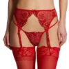 Shirley Of Hollywood Embroidered Garter Belt 677 -Freya Fashion Shop shirley of hollywood shir01 677 gs