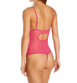 Shirley Of Hollywood Rhinestone Lace Thong Teddy 96811 -Freya Fashion Shop shirley of hollywood shir01 96811 bs