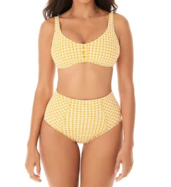 Skinny Dippers Mac & Cheese Good Vibes Reversible Swim Top 6529166 -Freya Fashion Shop skinny dippers skdp01 6529166 cs1