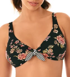 Skinny Dippers Paris St Tropez Tab Front Bralette Swim Top 6529189