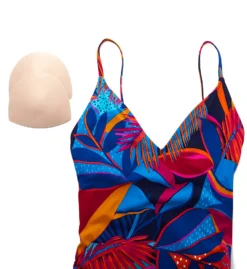 Skinny Dippers Banshee Shape Shifter V-Neck One Piece Swimsuit 6533332 -Freya Fashion Shop skinny dippers skdp01 6533332 cs5