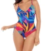 Skinny Dippers Banshee Shape Shifter V-Neck One Piece Swimsuit 6533332 -Freya Fashion Shop skinny dippers skdp01 6533332 gs