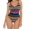 Skinny Dippers Blinky Lucky Charm Belted One Piece Swimsuit 6533335 -Freya Fashion Shop skinny dippers skdp01 6533335 gs