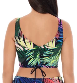 Skinny Dippers Bright Lights Shirr Thing Adjustable Crop Swim Top 6533336 -Freya Fashion Shop skinny dippers skdp01 6533336 bs