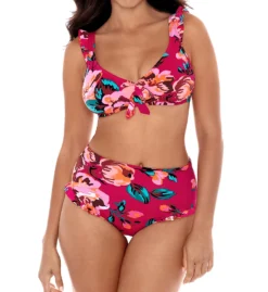 Skinny Dippers Hot House Daisy Duke Ruffle Leg Swim Bottom 6533347 -Freya Fashion Shop skinny dippers skdp01 6533347 cs1