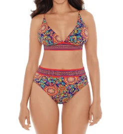 Skinny Dippers Palais Sophie Banded High Waist Swim Bottom 6533385 -Freya Fashion Shop skinny dippers skdp01 6533385 cs1