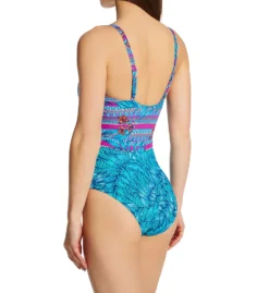 Skinny Dippers Mojito Kiss Kiss Surplice One Piece Swimsuit 6540317 -Freya Fashion Shop skinny dippers skdp01 6540317 bs