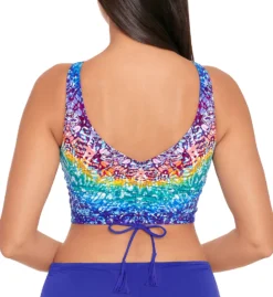 Skinny Dippers Alice Shirr Thing Adjustable Crop Swim Top 6540336 -Freya Fashion Shop skinny dippers skdp01 6540336 bs