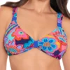 Skinny Dippers Tapestry Soomi Tab Front Bralette Swim Top 6540340 -Freya Fashion Shop skinny dippers skdp01 6540340 gs