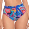 Skinny Dippers Tapestry Cherry Dip Belted Sash Swim Bottom 6540341 -Freya Fashion Shop skinny dippers skdp01 6540341 gs