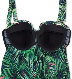 Smart And Sexy Full Busted Ruffle Twist Bandeau Tankini Swim Top SA623 -Freya Fashion Shop smart and sexy ssxy01 sa623 cs6