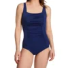 Speedo Active Adjustable Shirred Tank One Piece Swimsuit 8002712 -Freya Fashion Shop speedo spdo01 8002712 gs