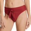 Sunsets Tuscan Red Tessa Tie High Rise Swim Bottom 29BTR -Freya Fashion Shop sunsets suns01 29btr gs