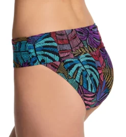 Sunsets Panama Palms Hannah High Waist Swim Bottom 33BPPM -Freya Fashion Shop sunsets suns01 33bppm cs1