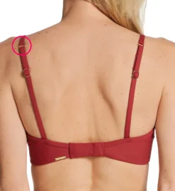 Sunsets Tuscan Red Crossroads Underwire Swim Top 52TR -Freya Fashion Shop sunsets suns01 52tr bs