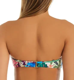 Sunsets Island Safari Iconic Twist Bandeau Swim Top 55IS -Freya Fashion Shop sunsets suns01 55is bs