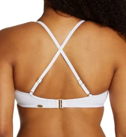 Sunsets White Iconic Twist Bandeau Swim Top 55W -Freya Fashion Shop sunsets suns01 55w cs1