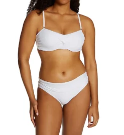 Sunsets White Iconic Twist Bandeau Swim Top 55W -Freya Fashion Shop sunsets suns01 55w cs2