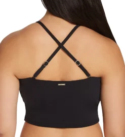 Sunsets Black Waverly Bandeau Swim Top 66T -Freya Fashion Shop sunsets suns01 66t cs1