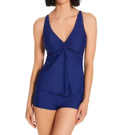 Sunsets Indigo Forever Tankini Swim Top 77I -Freya Fashion Shop sunsets suns01 77i cs1