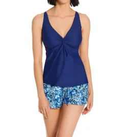 Sunsets Indigo Forever Tankini Swim Top 77I -Freya Fashion Shop sunsets suns01 77i cs2