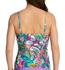 Sunsets Lush Garden Forever Tankini Swim Top 77LGD -Freya Fashion Shop sunsets suns01 77lgd bs