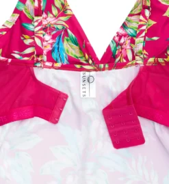 Sunsets Orchid Oasis Forever Tankini Swim Top 77OO -Freya Fashion Shop sunsets suns01 77oo cs6