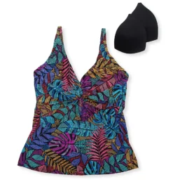 Sunsets Panama Palms Forever Plunge Tankini Swim Top 77PPM -Freya Fashion Shop sunsets suns01 77ppm cs6