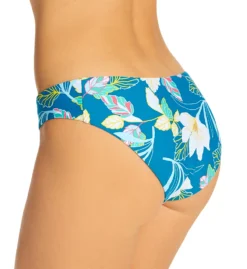 Swim Systems Beach Botanicals Ellie Reversible Tab Swim Bottom B309BB -Freya Fashion Shop swim systems swim01 b309bb bs