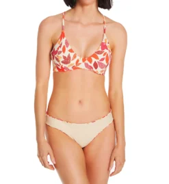 Swim Systems Pressed Petals Ellie Reversible Tab Side Bottom B309PP -Freya Fashion Shop swim systems swim01 b309pp cs3