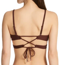 Swim Systems Driftwood Bailey Bandeau Swim Top T522D -Freya Fashion Shop swim systems swim01 t522d cs2