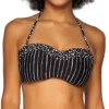 Swim Systems Black Sand Bridget Bandeau Swim Top T525BS -Freya Fashion Shop swim systems swim01 t525bs gs