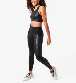 Terez Foil Medium Impact Printed Sports Bra 2588 -Freya Fashion Shop terez trz001 2588 cs1