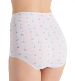 Teri Roses Are Red Cotton Brief Panty - 6 Pack 822A -Freya Fashion Shop teri teri01 822a bs