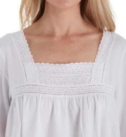 Thea Amarante Fine Brushed Cotton Flannel Gown 8010 -Freya Fashion Shop thea thea01 8010 cs1